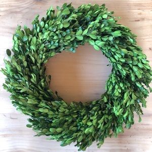 Dried Boxwood Wreath
